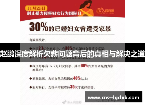 赵鹏深度解析欠薪问题背后的真相与解决之道