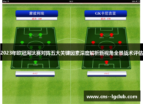 2023年欧冠淘汰赛对阵五大关键因素深度解析新视角全景战术评估